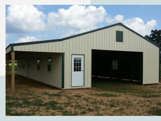 Строительство конюшен в Киржаче