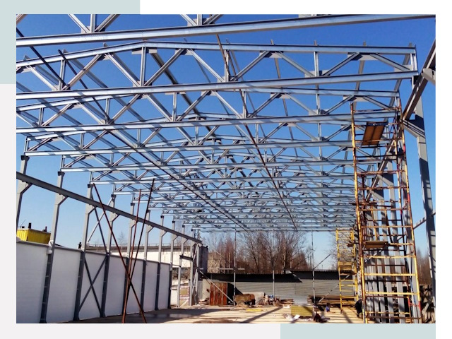 Строительство цехов в Киржач от 619 руб. под ключ