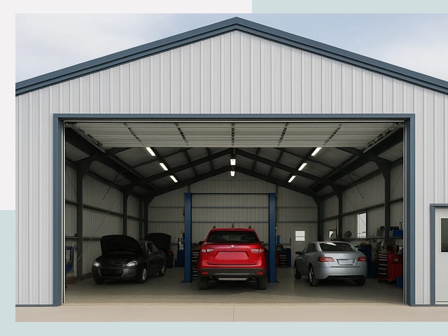 Ангары из сэндвич панелей от 619 руб. в Киржач