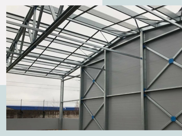 Каркасные ангары от СтальСтрой-Крж по цене от 619 руб.