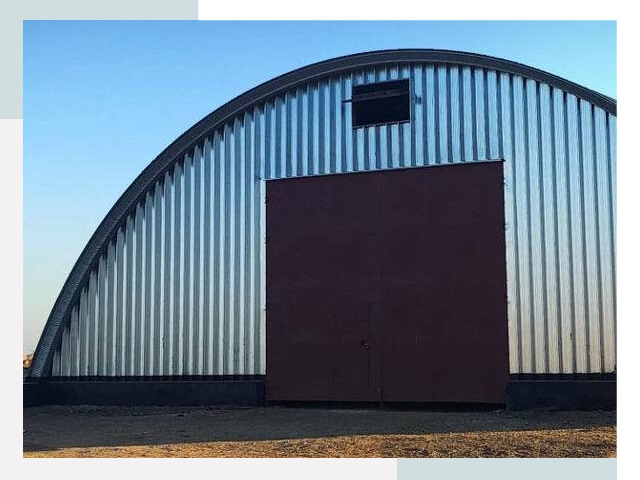 Бескаркасные ангары в Киржаче