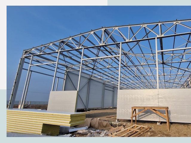 Утепленные ангары в Киржач от 619 руб. за м²