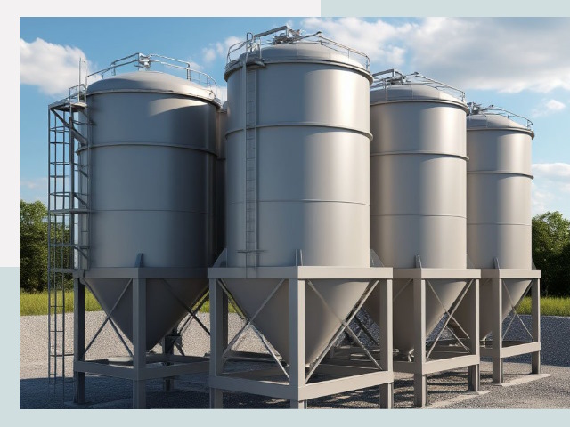 Металлические силосы от СтальСтрой-Крж по цене 619 руб.