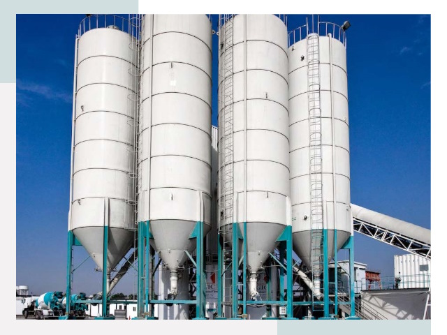 Строительство цементных силосов в Киржаче