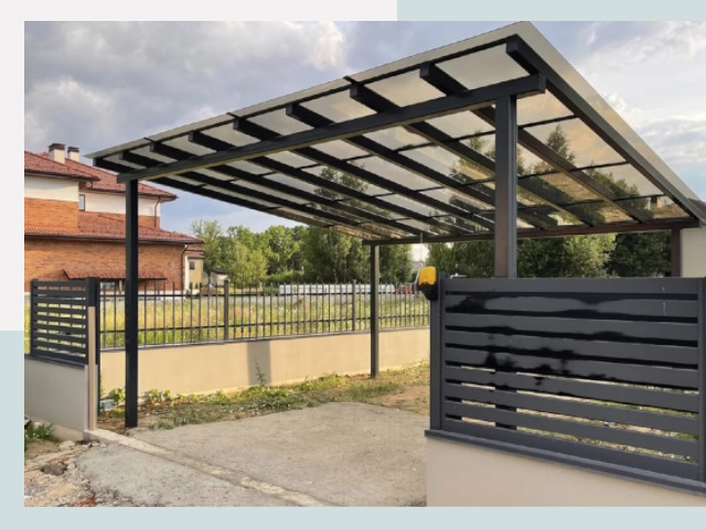 Металлические навесы в Киржач от 619 руб. за м²