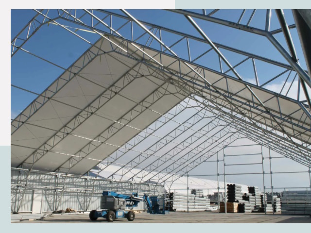 Каркасно-тентовые сооружения от СтальСтрой-Крж по цене 619 руб.