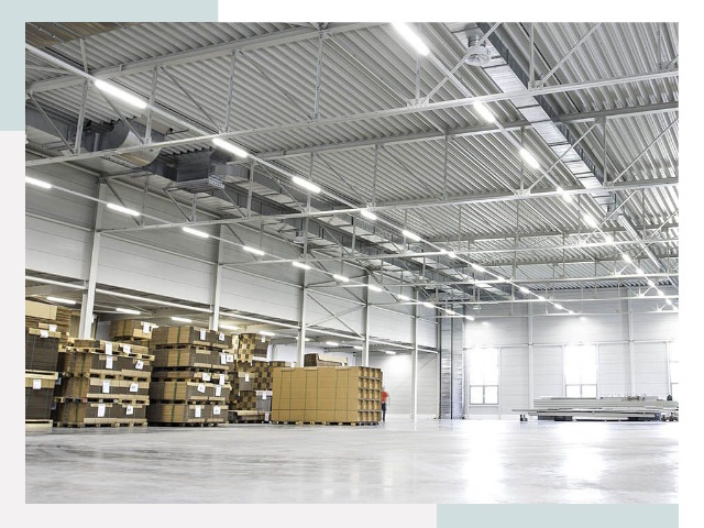 Освещение ангаров в Киржаче