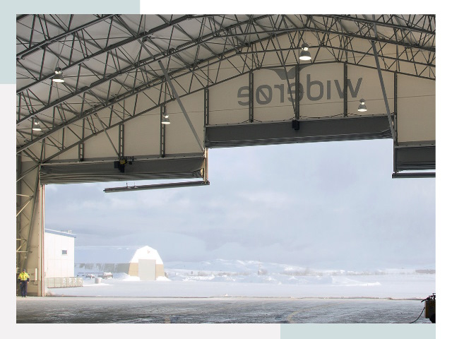 Ворота для ангаров в Киржаче